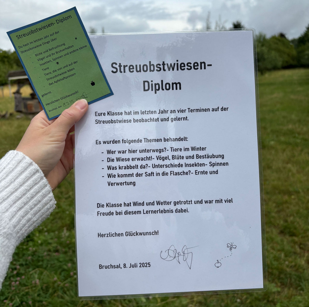 Streuobstwiesendiplom