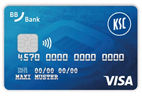 Abbildung BBBank DirectCard im KSC Design