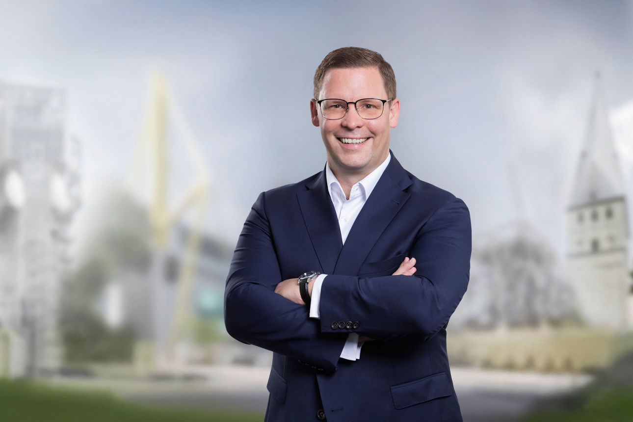 Dominic Mertens Leiter Projekt- und Immobilienentwicklung