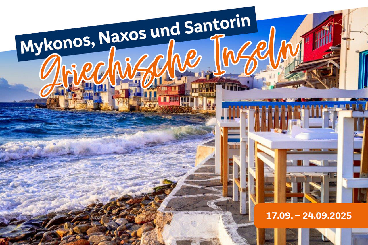 Grieschische Insel mit Haus am Strand