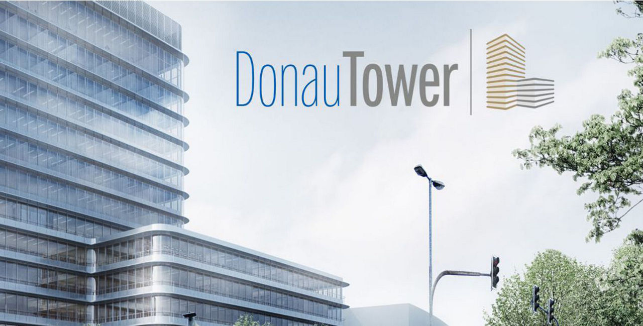Modelansicht DonauTower