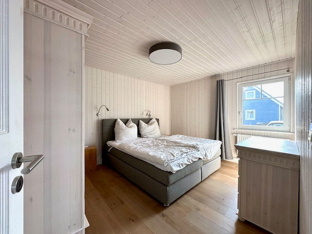 Schlafzimmer (Erdgeschoss) im Ferienhaus