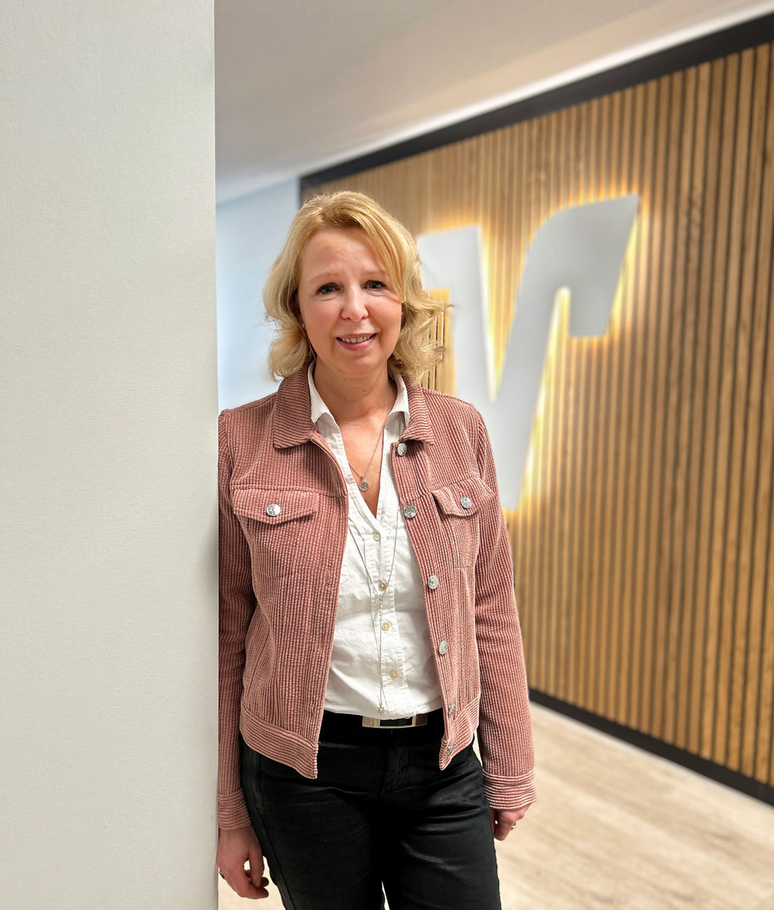 Doris Lüken, Mitarbeiterin der Volksbank Immobilien