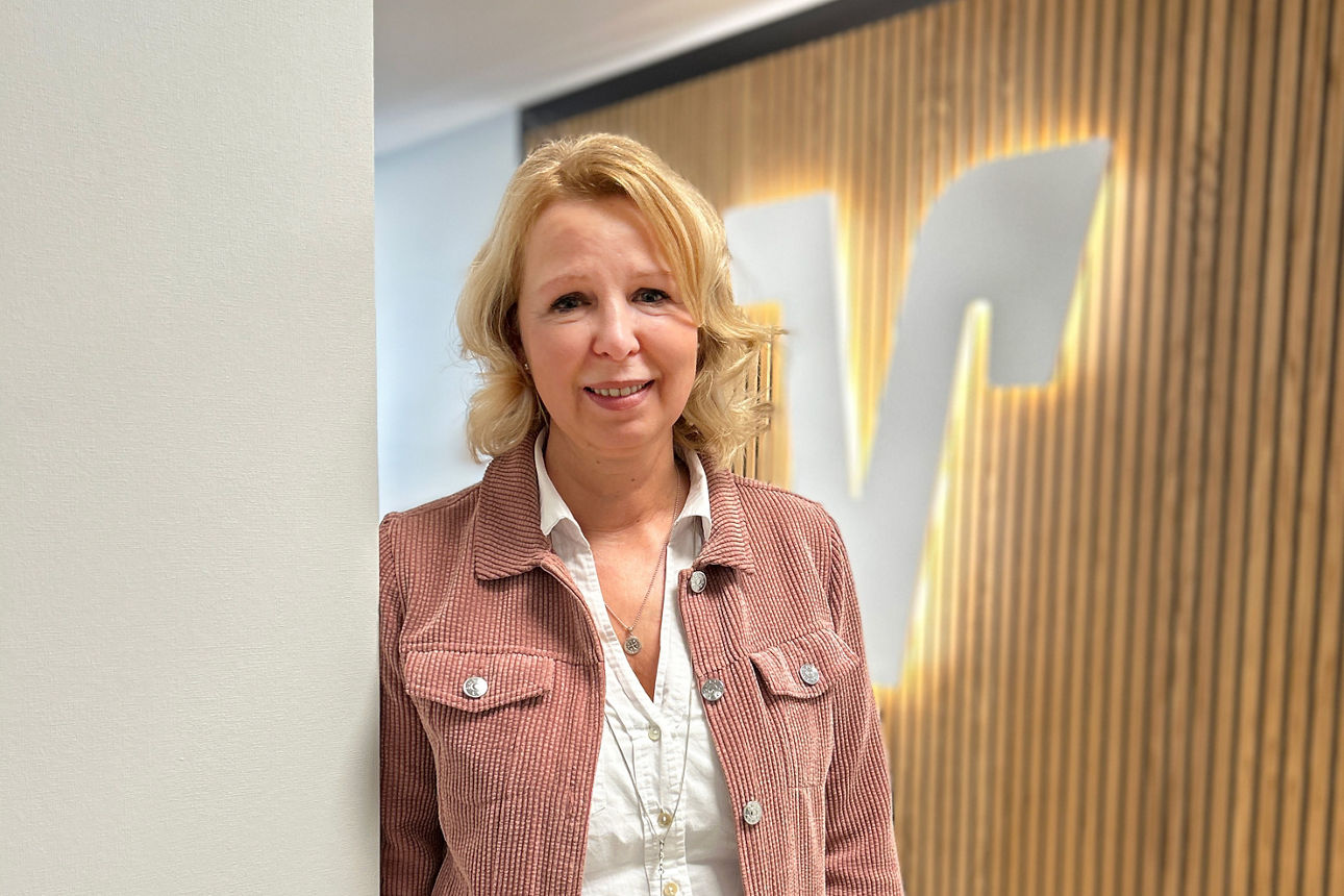 Doris Lüken, Mitarbeiterin der Volksbank Immobilien