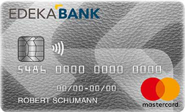 Hier ist die ClassicCard der Edekabank zu sehen