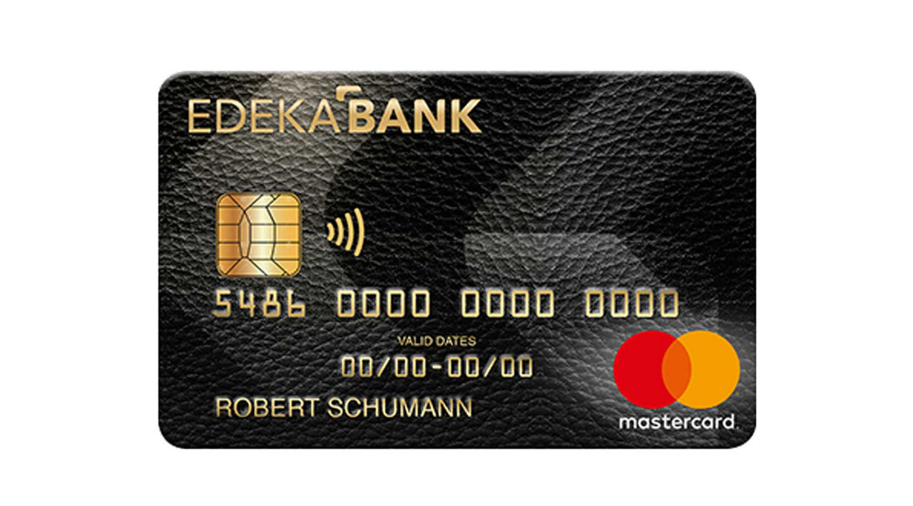 Kreditkarte EDEKA-Mastercard® Gold für nur 60 Euro jährlich