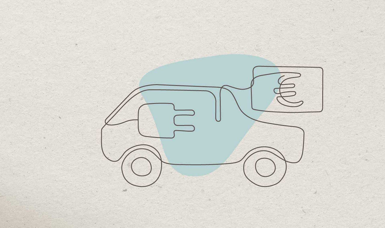 Nachhaltige Mobilität - Oneliner E-Auto