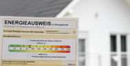 Abbildung eines Energieausweises 