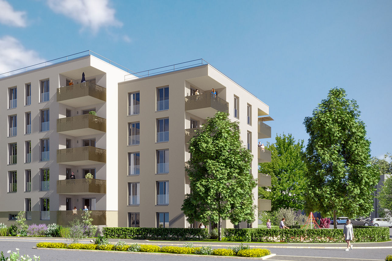 Frontansicht Zeltner Living Studio Apartments