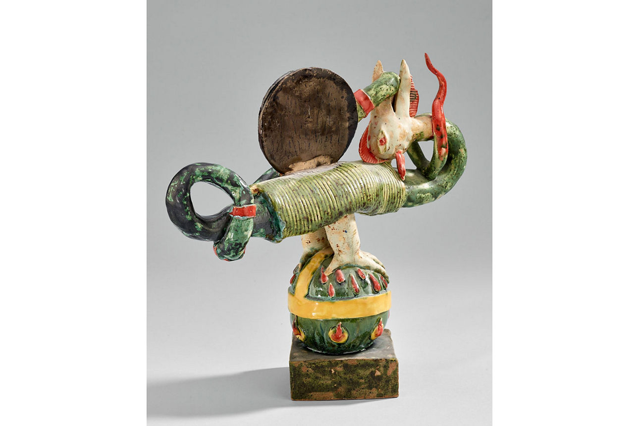 Kunstobjekt des Künstlers Klaus Eberlein