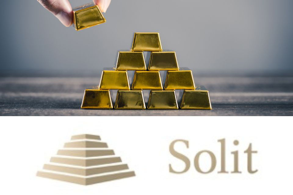 Goldbaren stapeln