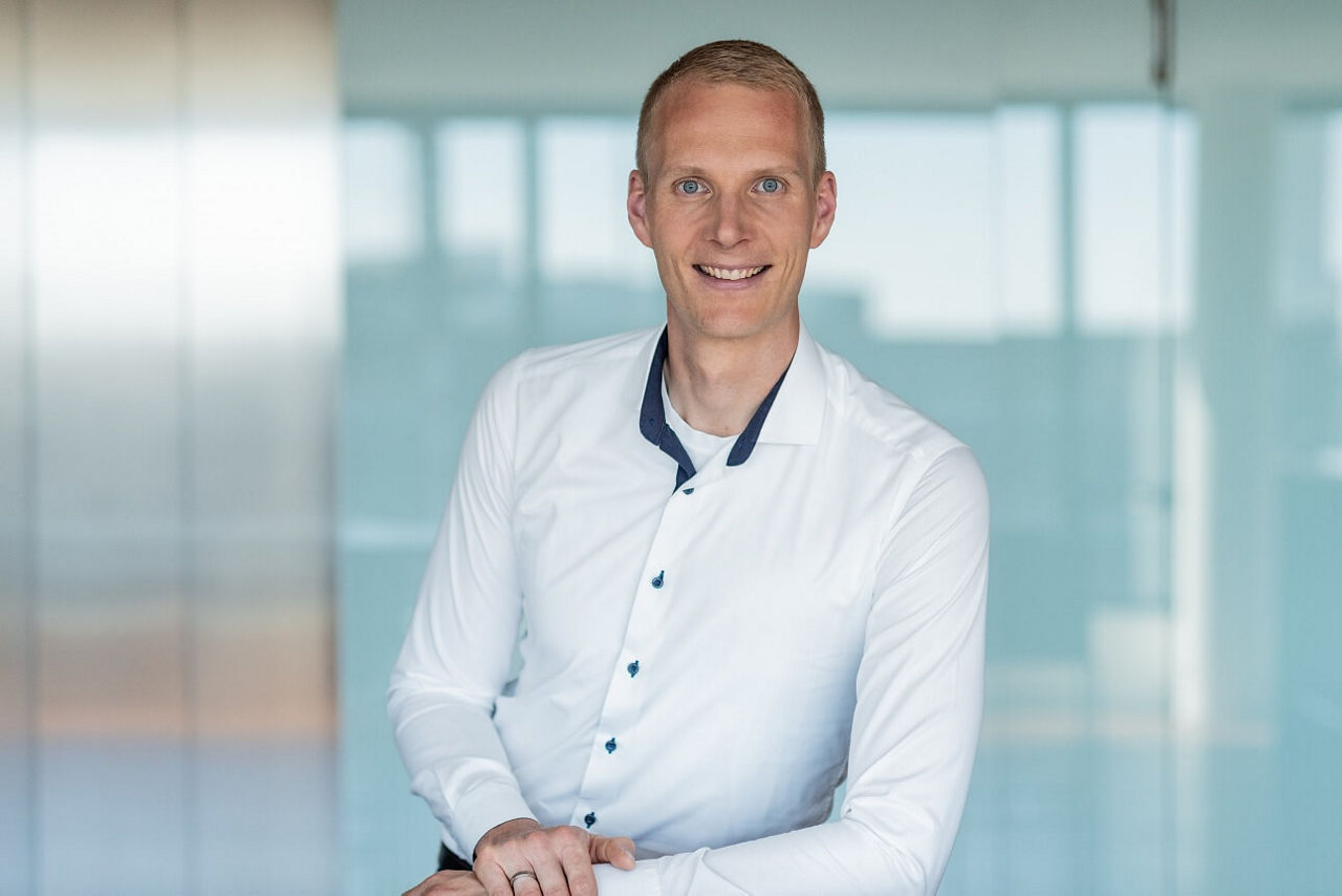 Ausbildungsleiter Marcel Eggert