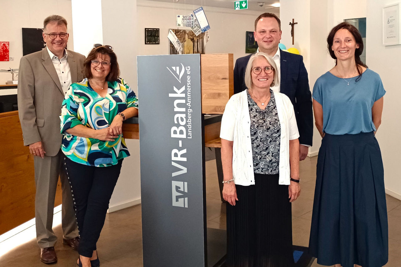Die Juli 2025 Jubilare der VR-Bank Landsberg-Ammersee eG