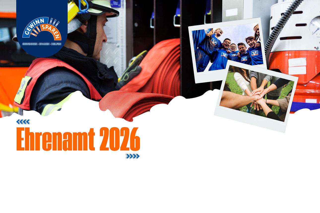 Die Gesamtsumme von 142.145€ sind zu sehen, ebenfalls Bilder aus dem Ehrenamt