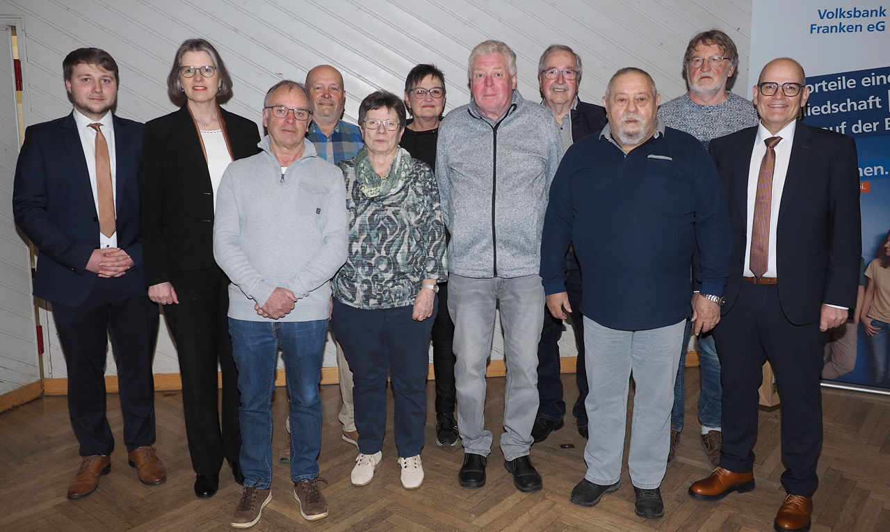 Ehrung der Mitglieder in Mudau