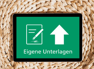 Laden Sie eigene Dokumente bequem online hoch