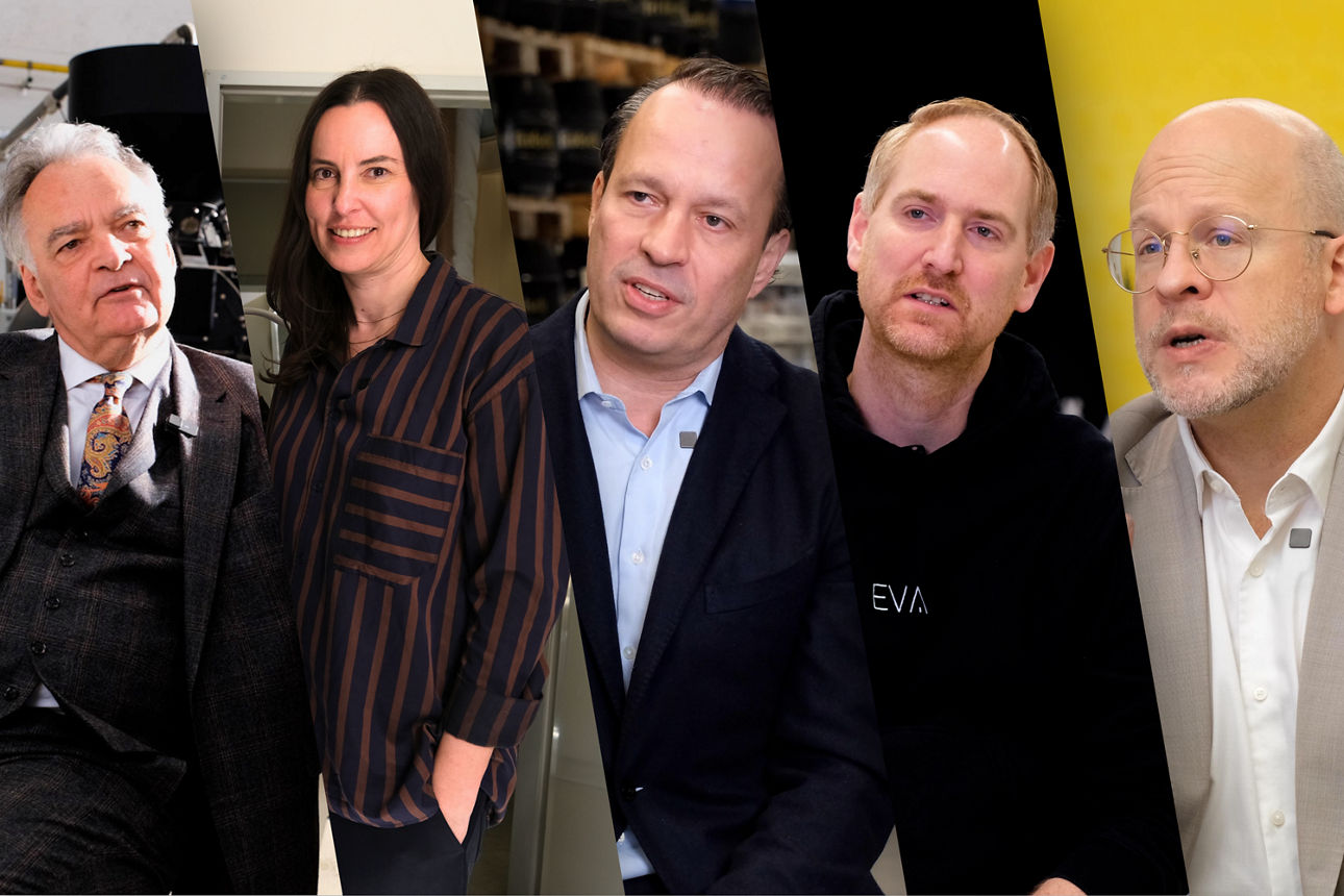 Die Protagonisten der Kampagne "Eine(r) von uns" in einer Kollage