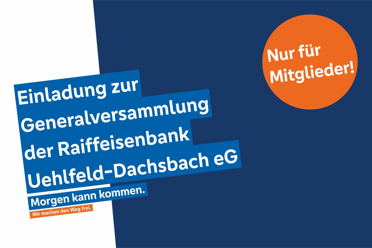 Einladung zur Generalversammlung am 18.06.2026
