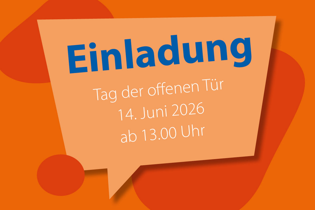 Einladung zum Tag der offenen Tür in Minden am 14. Juni 2026 ab 13 Uhr.