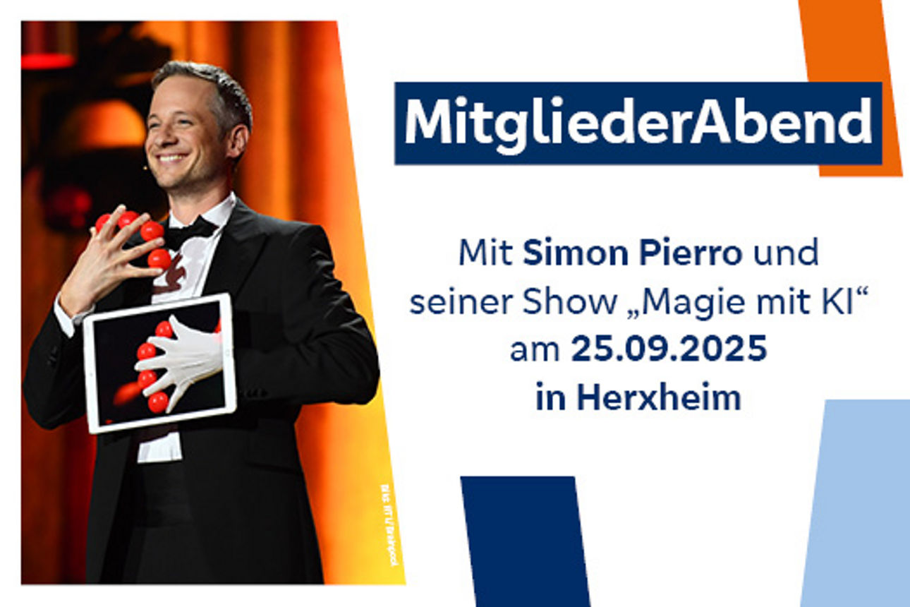 MitgliederAbend mit Simon Pierro