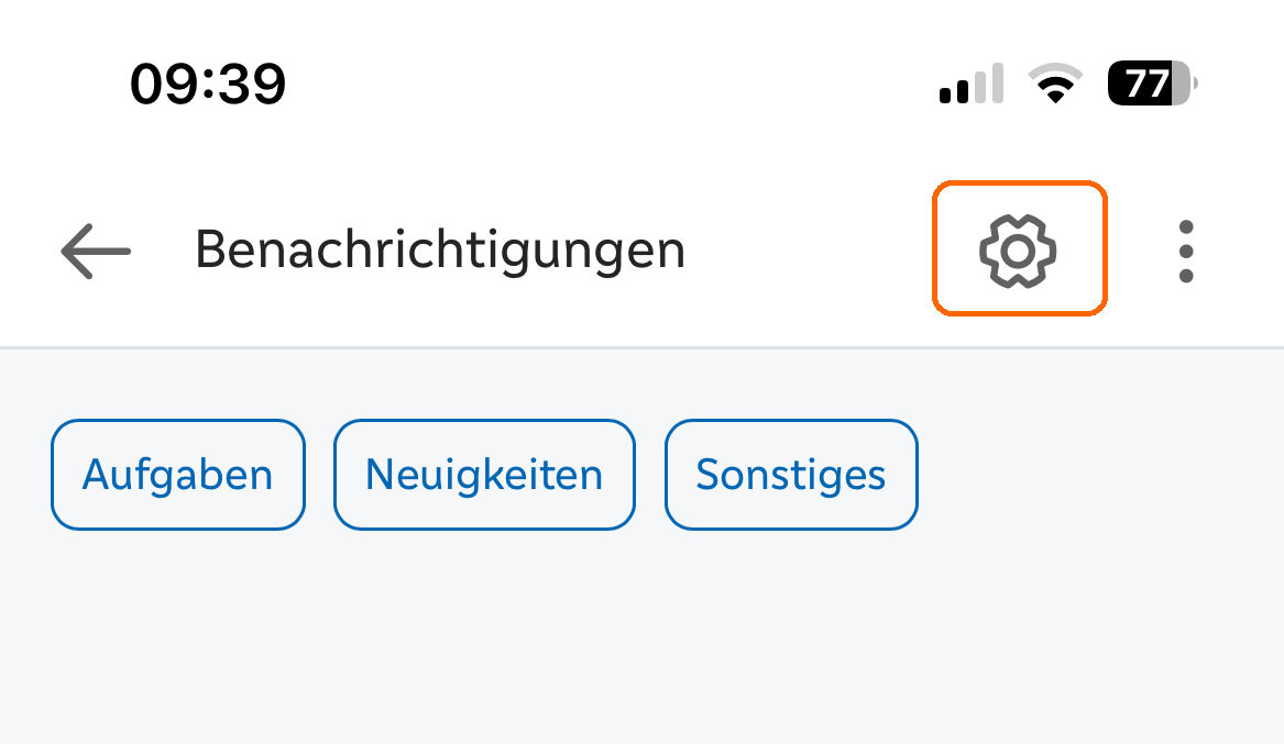 Einstellungen