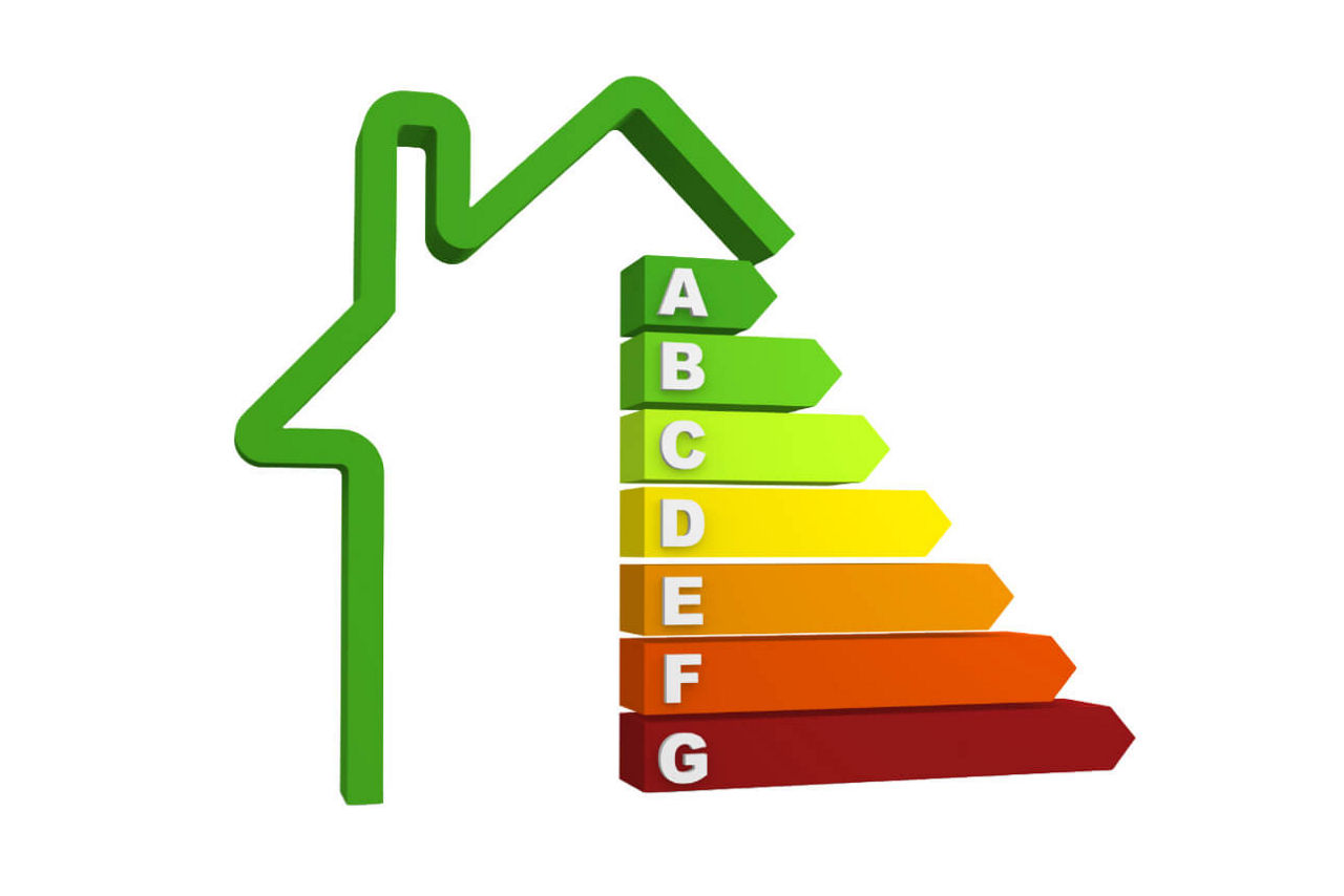 Bild eines Energiehauses