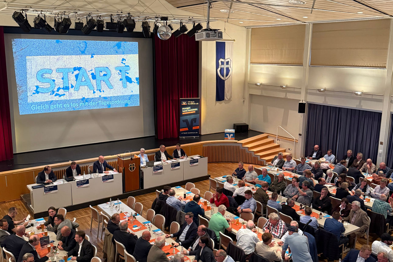 Blick in den Saal