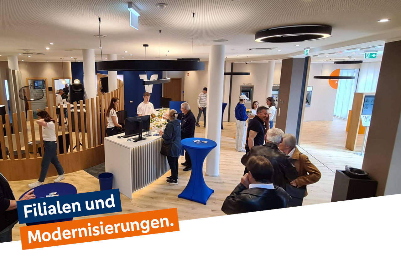Die neuen Räumlichkeiten der Hauptstelle Roth