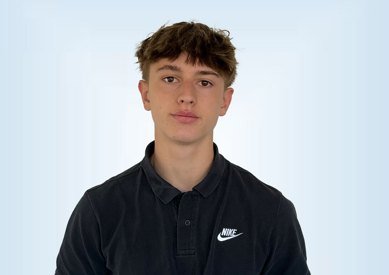 Praktikant Eric Krautheim