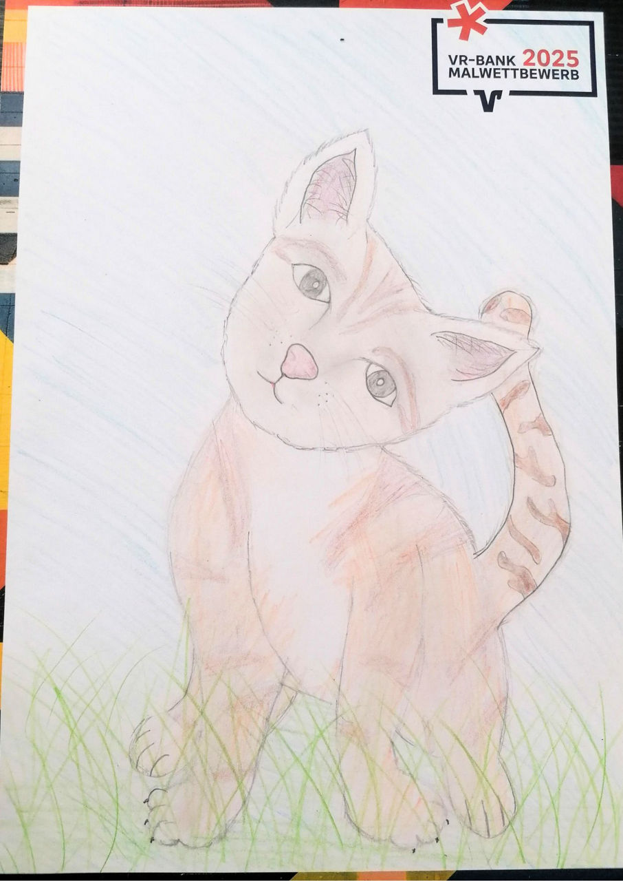 Felix im Garten