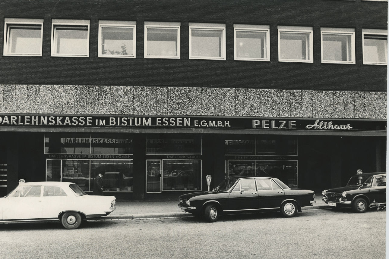 Erster Standort der Darlehnskasse im Bistum Essen e.G.m.b.H.