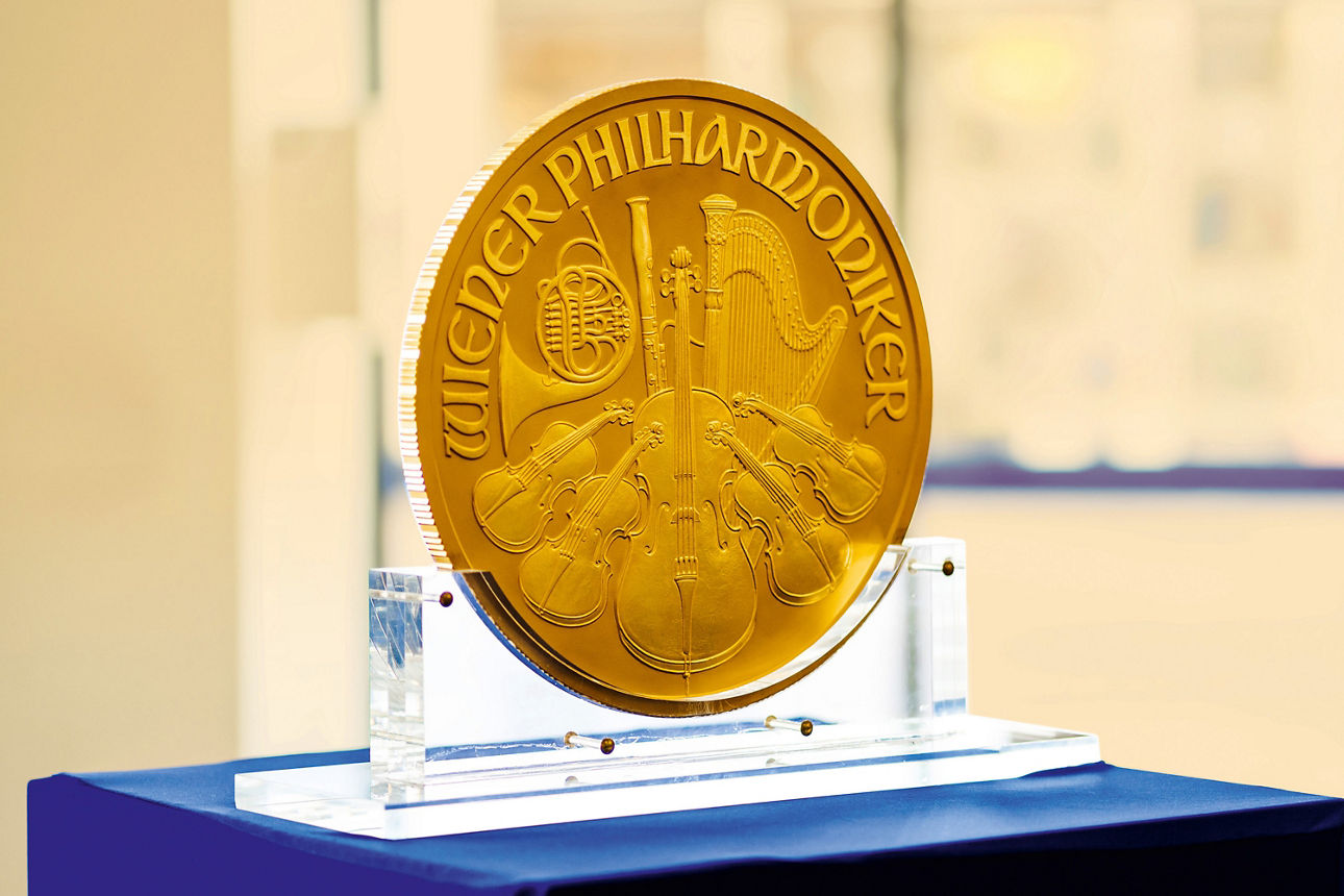 Der Big Phil, Europas größte Goldmünze, macht am 25. November 2025 Station in Bamberg