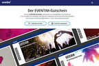 Der EVENTIM-Gutschein ermöglicht den Besuch verschiedener Konzerte, Shows und Veranstaltungen.