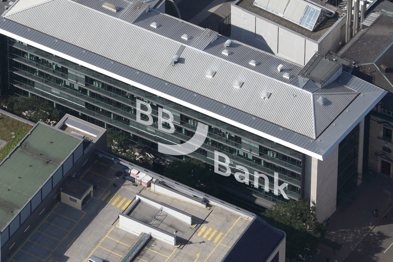 Bild der BBBank Zentrale aus der Vogelperspektive