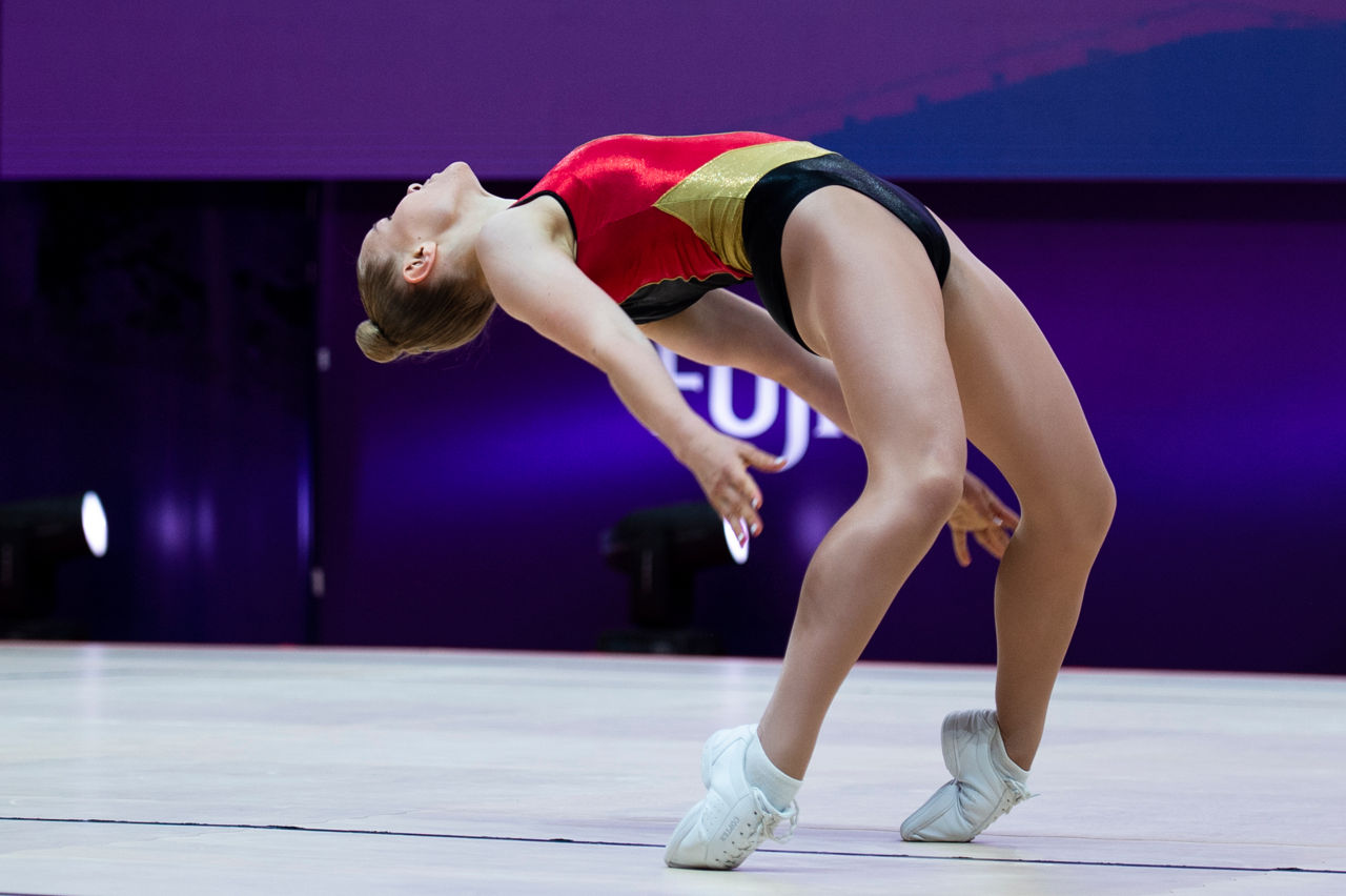 Charlotte Densch in Aktion
