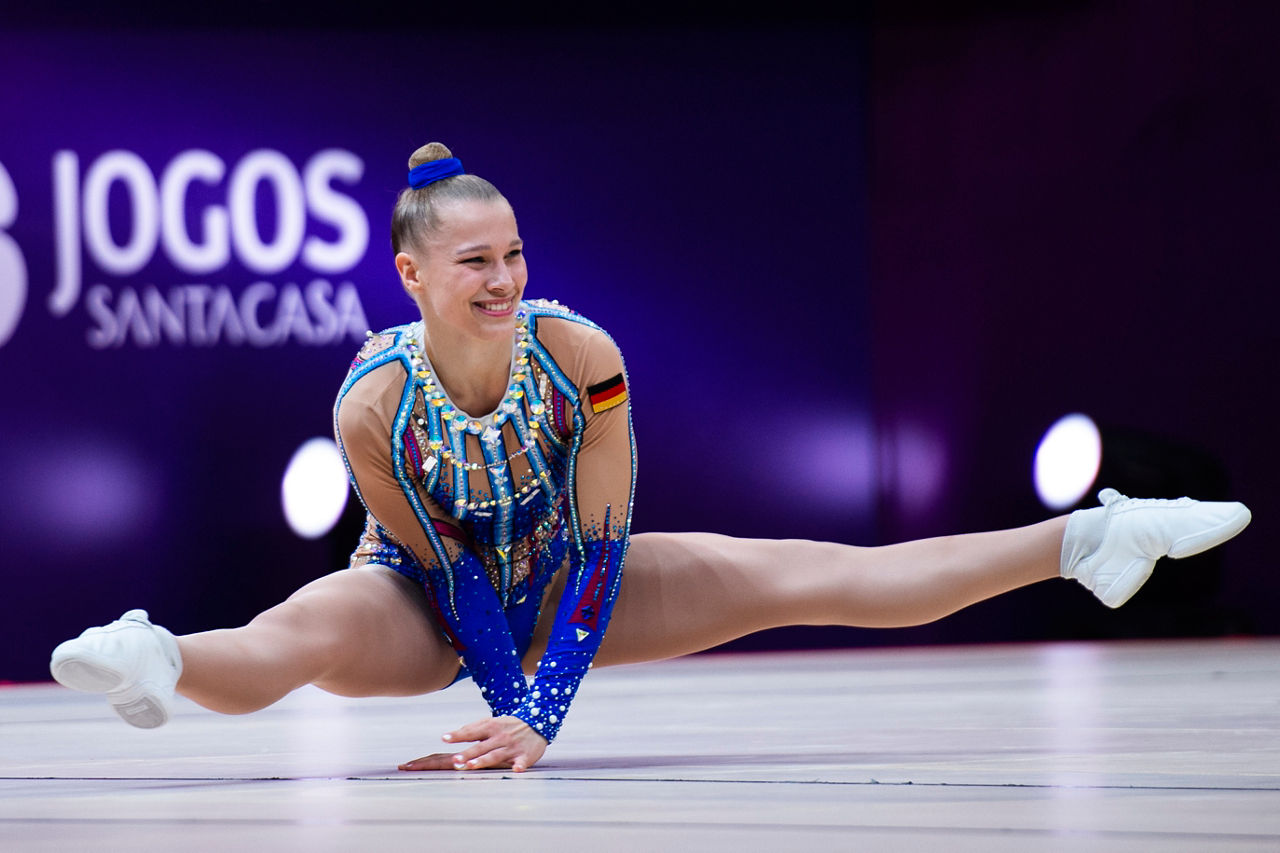 Charlotte Densch in Aktion