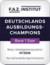 Siegel "Deutschlands Ausbildungschampions 2026"