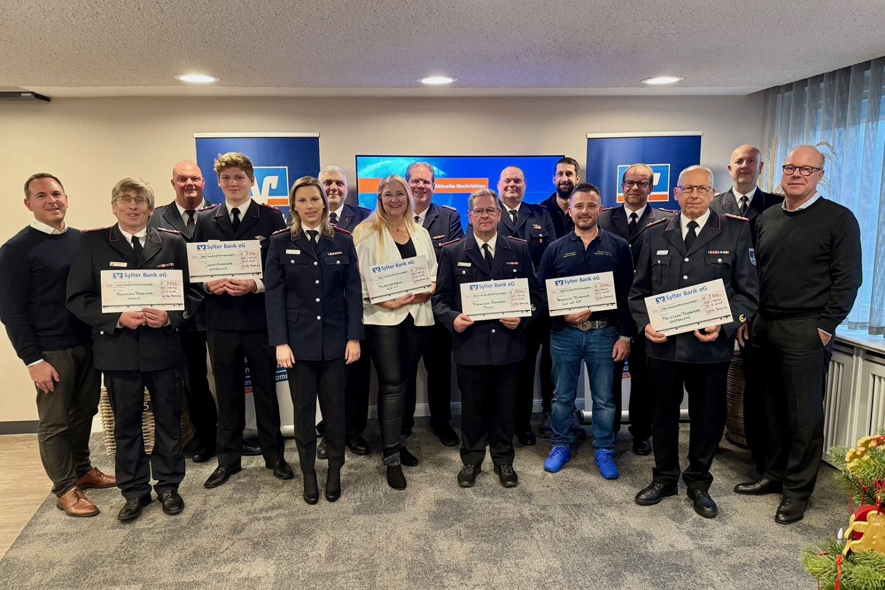 Sylter bank unterstützt Ehrenamt
