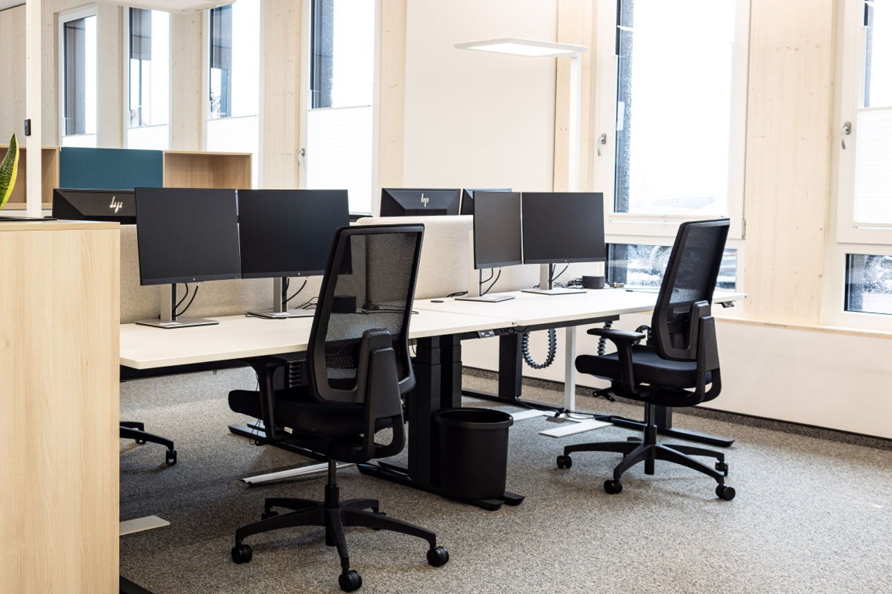 Büro des Firmenkundenteams