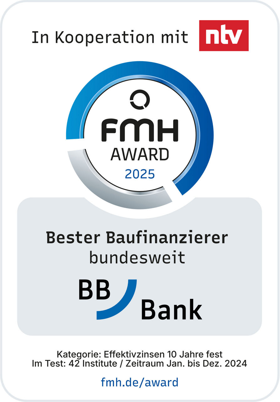 Testsiegel fmh bester Baufinanzierer