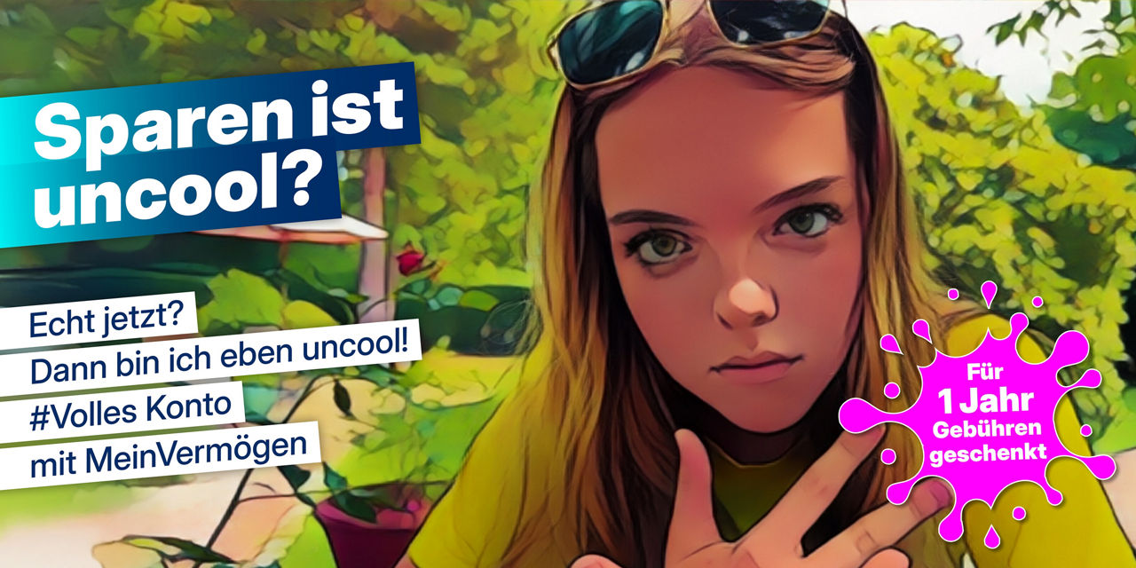 Mädchen schaut ernst