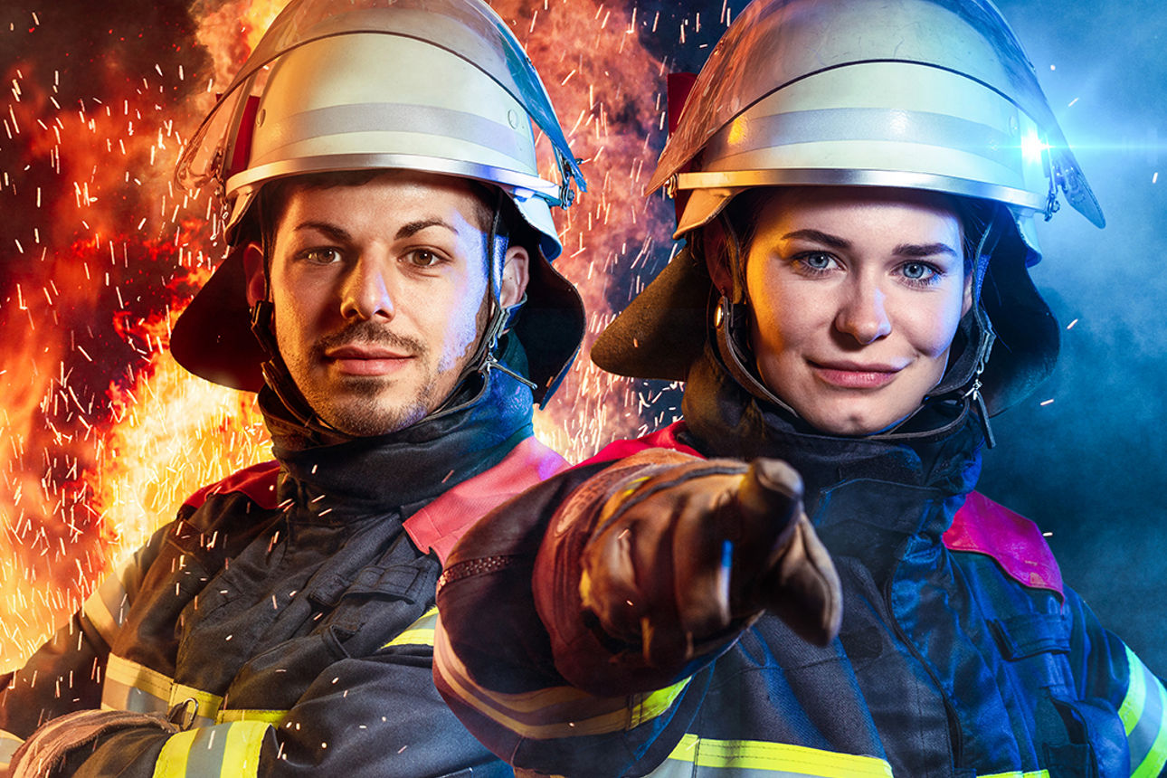 Preisskulptur Hessischer Feuerwehrpreis