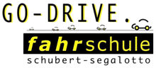 Markenzeichen der Fahrschule Go-Drive