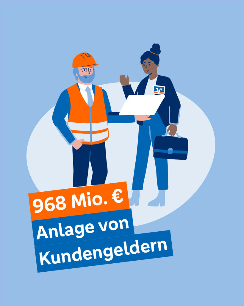 Illustration, die zeigt, wie viele Anlagen von Kundengeldern bestehen