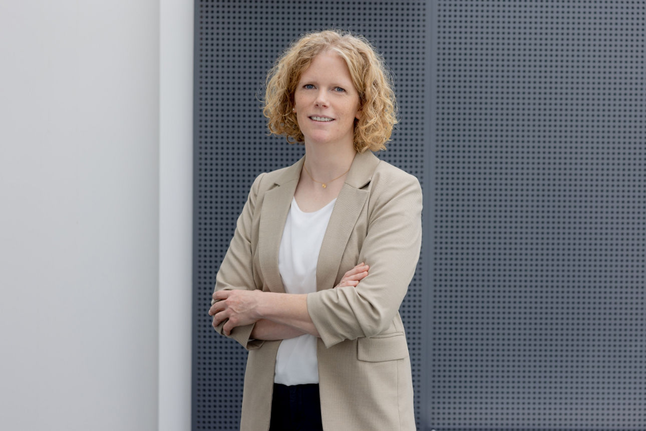 Fronansicht einer Frau
