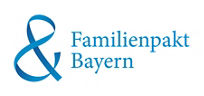 Hier sehen Sie das Logo unserer Mitgliedschaft bei Familienpakt Bayern.