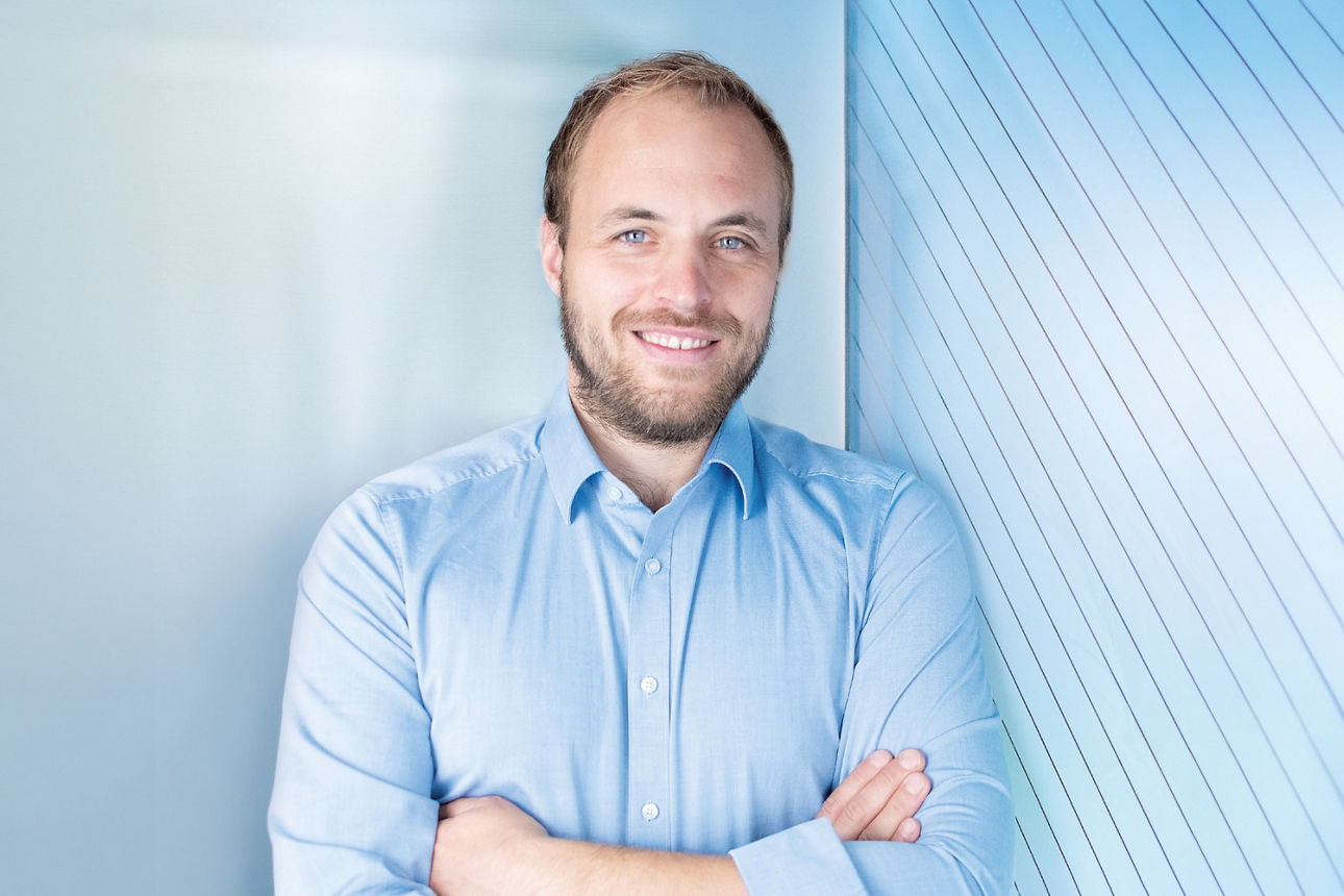 Porträtfoto von Moritz Fehling