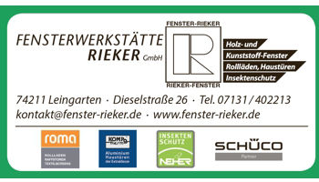 Logo Fensterwerkstätte Rieker