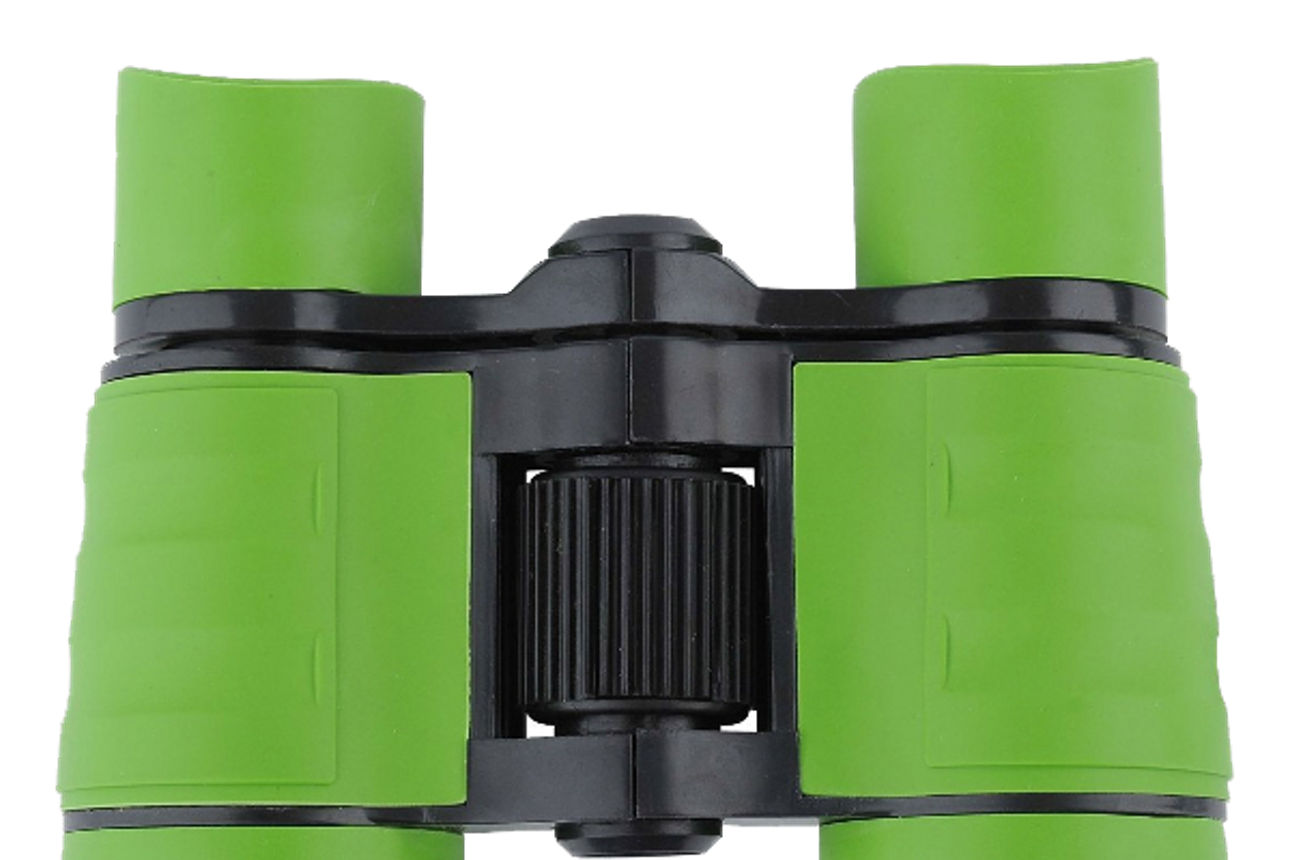 Ein grünes Fernglas