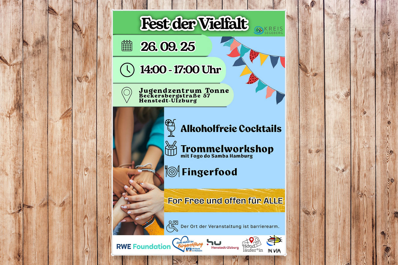Plakat „Fest der Vielfalt“